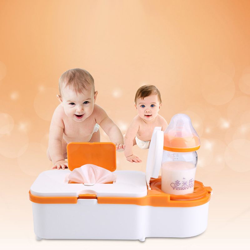 Baby Baby Doekjes Heater Melk Flessenwarmer Case Peuter Verpleging Warm Doekjes Laag Energieverbruik Verwarming Doos Isolatie Supply