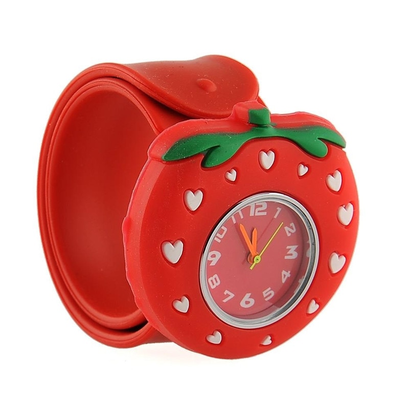 Lovely Unique Pattern Cartoon Unisex Quartz Sports Watch Kids Wrist Watch