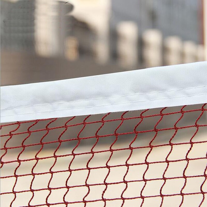 Outdoor Standaard Badminton Net 6.1*0.76 M Professionele Training Vierkante Mesh Met Zak Voor Shuttle Sport