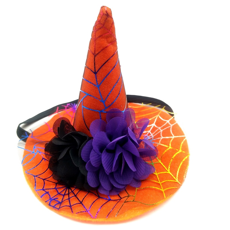Halloween kat hund hat hat kæledyr hætte hovedbeklædning halloween kæledyr kostume edderkop græskar hat til halloween fester