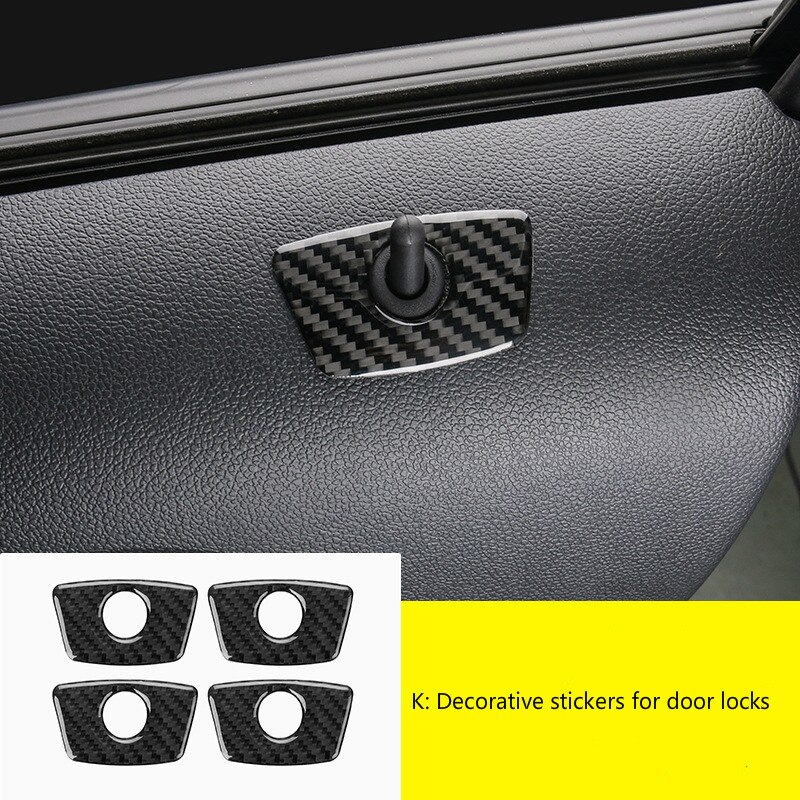 For Ford Explorer Car Accessories Carbon Fiber Interior Trim Gear Panel Navigation Outlet Center Console Stickers 5D: Pink