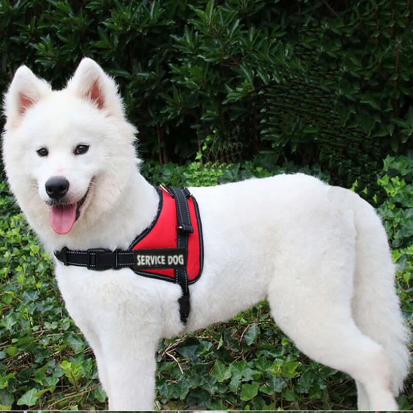 Chaleco elástico con correa cóncava para perro, arneses de tracción con estampado X9 de policía, para perros medianos y grandes, de: Red / M