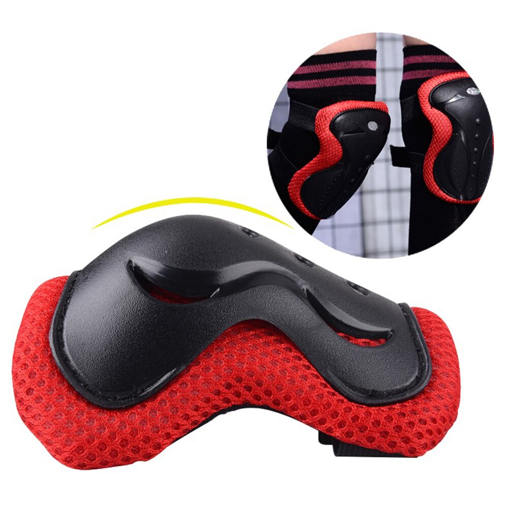 Kids Scooter Roller Ski Skate Protection Kit Skating Knee Pads Wrist Elbow Pads for 5-10 years old children
