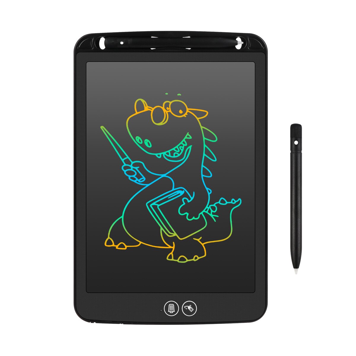 10 12 polegadas de desenho tablet digital escrita gráficos tablet escrita eletrônica tablet desenho apagável tablet digital: 10Black