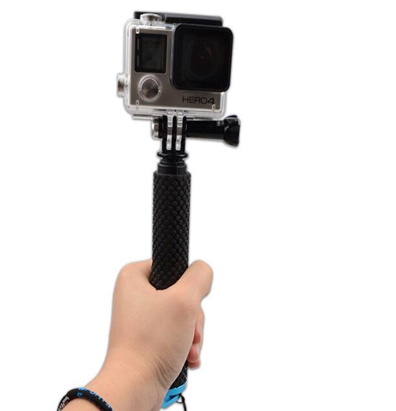 Trípode monopié impermeable, palo de Selfie, palo de Selfie extensible de mano para Gopro Hero 7/6/5/4/3/3 +/2/1