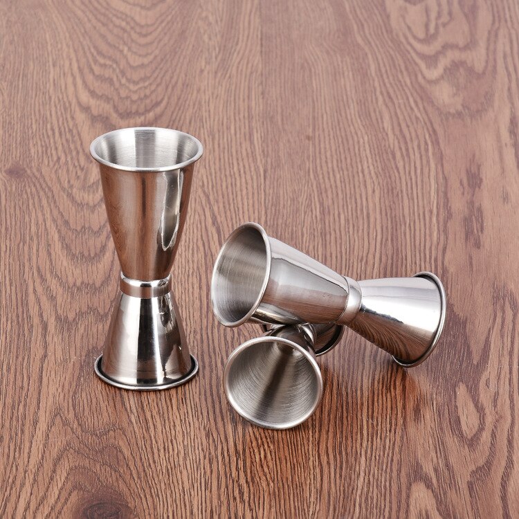 3 Size Rvs Bar Jigger Cocktail Barman Drinken Mengen Meten Liquor Bar Party Favor 3 stks/partij DEC281