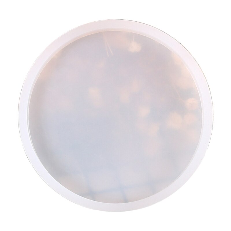 Round Tray Silicone Casting Epoxy Molds For DIY Resin Tray Coaster Jewelry Findings Tools Uv Epoxy Mould Handmade Craft Making: L