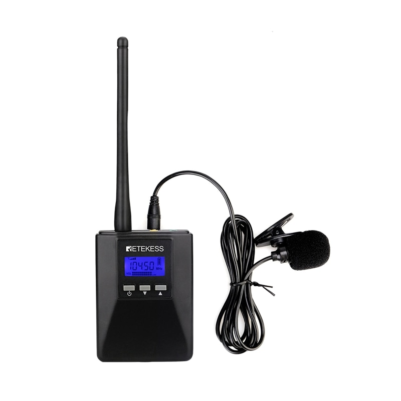 Retekess TR506 Portable FM Transmitter Tour Guide System for Tour Guiding Simultaneous Translation Meeting Interpretation: Default Title