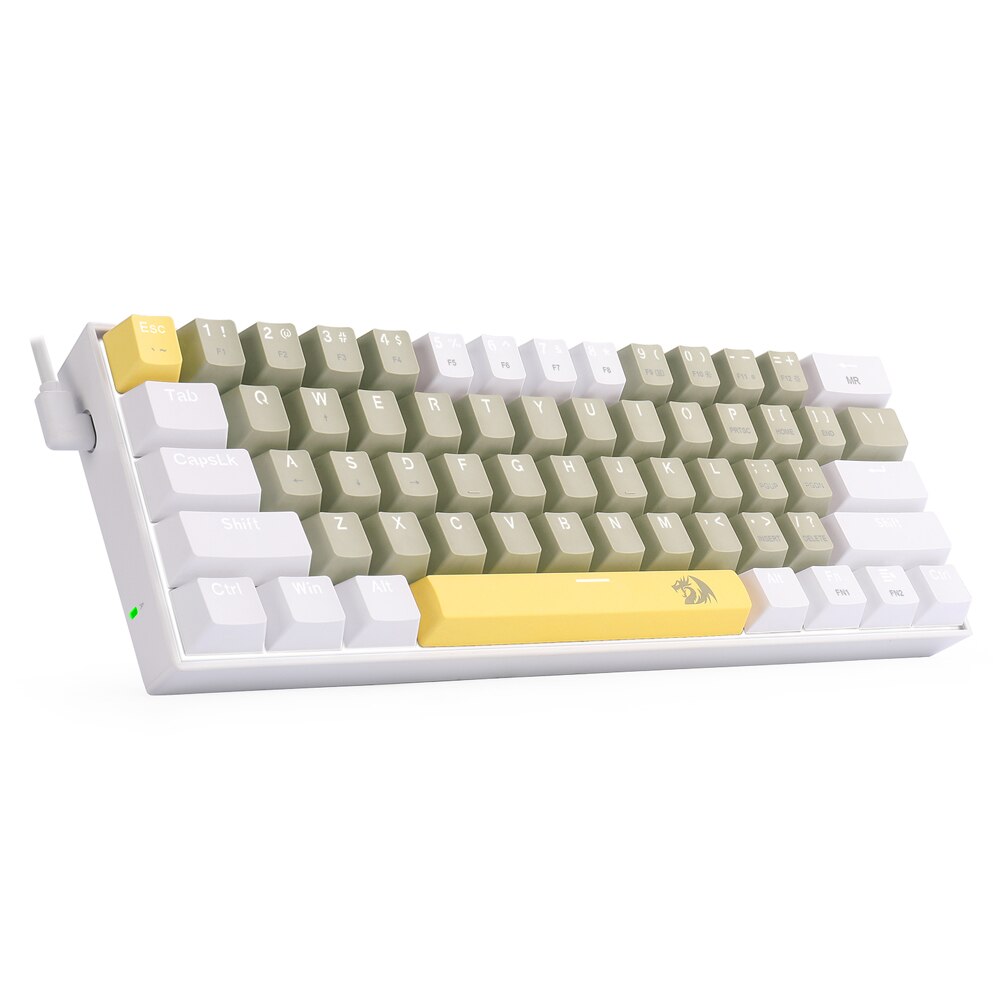 Mechanisch Numeriek Toetsenbord Bruin Schakelaar Bedraad Gaming Toetsenbord Crystal Case Wit Verlicht 21 Toetsen Mini Numpad Toetsenbord