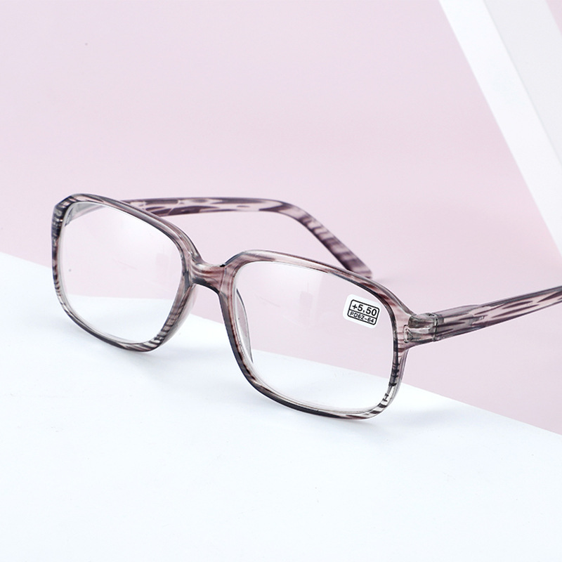 Gafas para presbicia con dioptrías altas para hombres y mujeres, gafas para presbicia con de rayas a la , dioptrías + 450 + 500 + 550 + 600