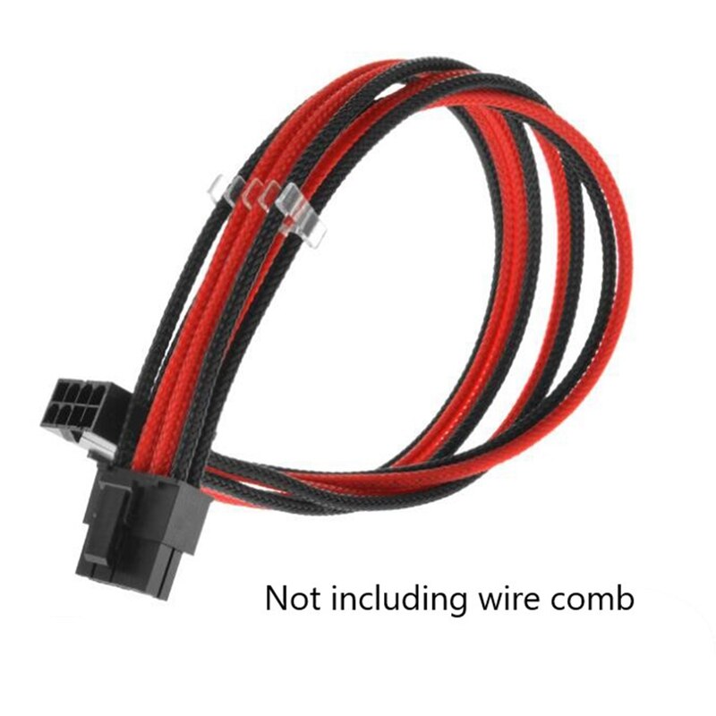 8 Pin Naar 6Pin + 2 Pin 30Cm Atx Board Psu Voeding Verlengkabel Draad 8 Pin Atx psu Verlengkabel (30Cm)