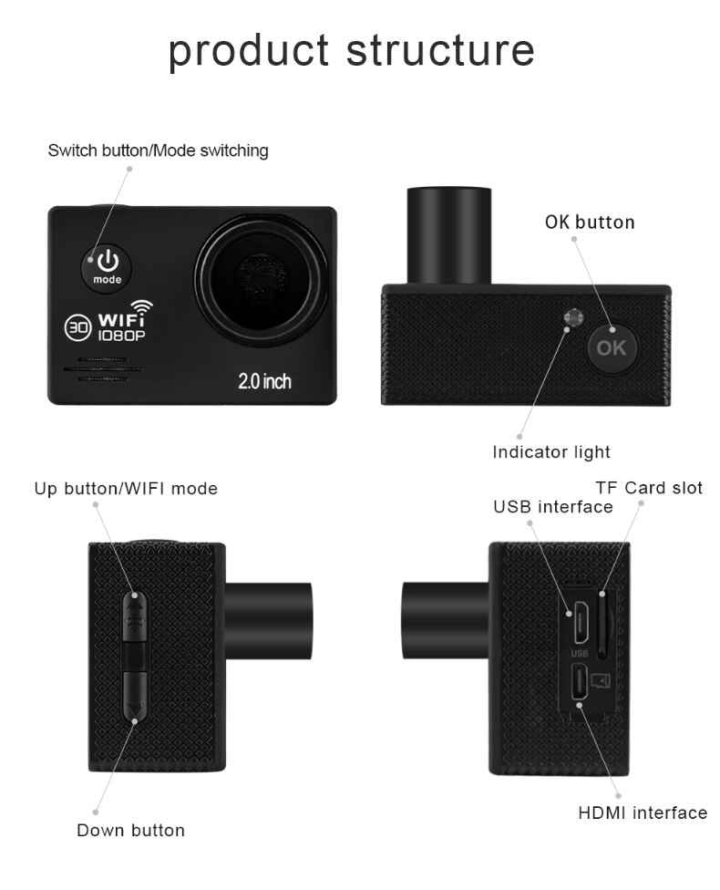 Ocular electrónico WiFi inalámbrico, 20 megapíxeles, telescopio astronómico con micro pantalla HD