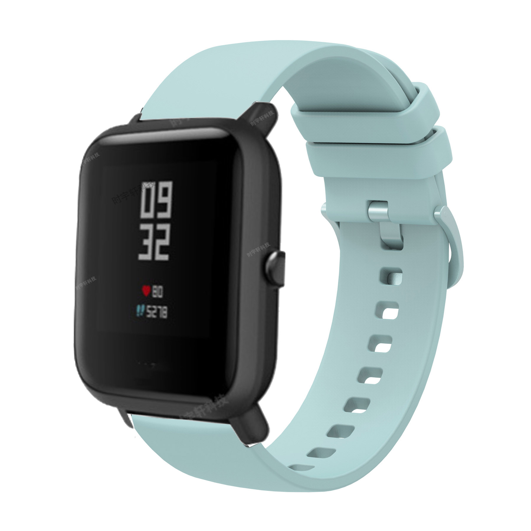 20mm silikone rem til huami amazfit bip 3 u s lite pro gtr 42mm mini urrem loop til gts 4 3 2 2e 2 mini correa