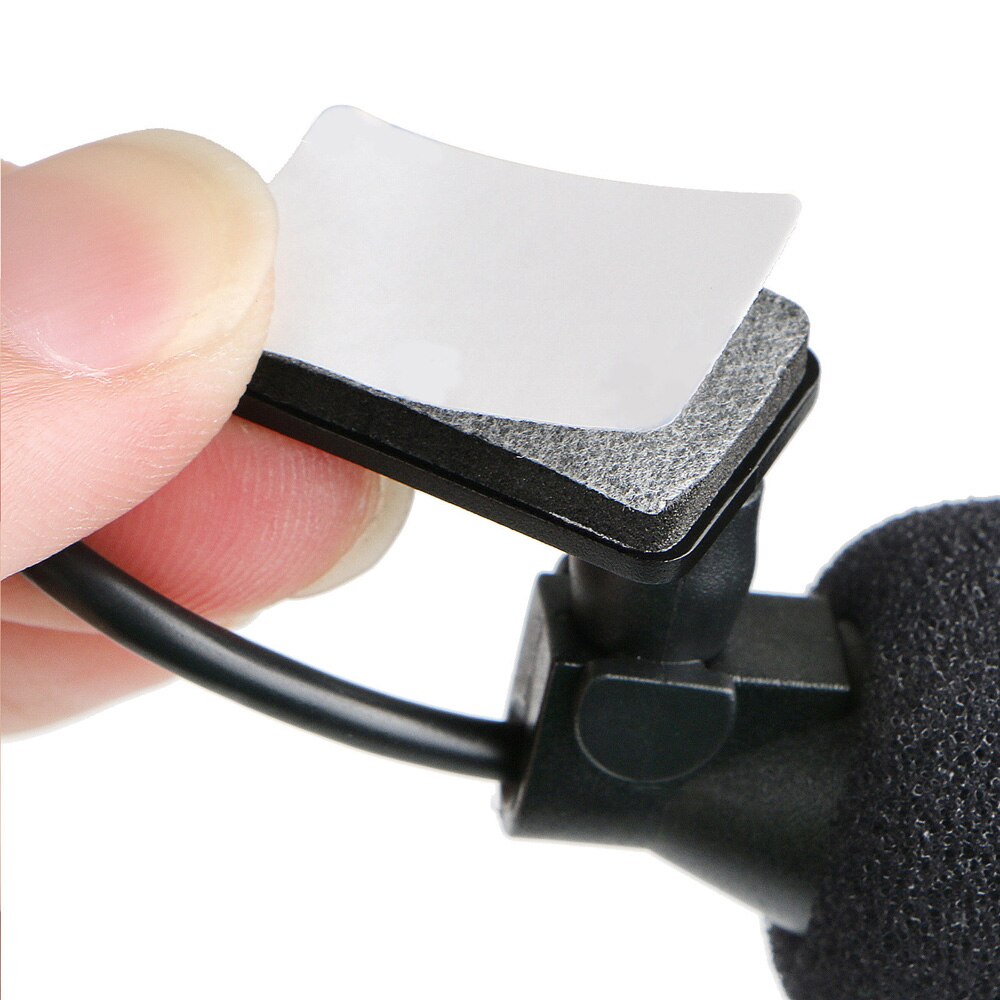 Enabled Microphone External For Bluetooth U Shape Black Car Audio Stereo