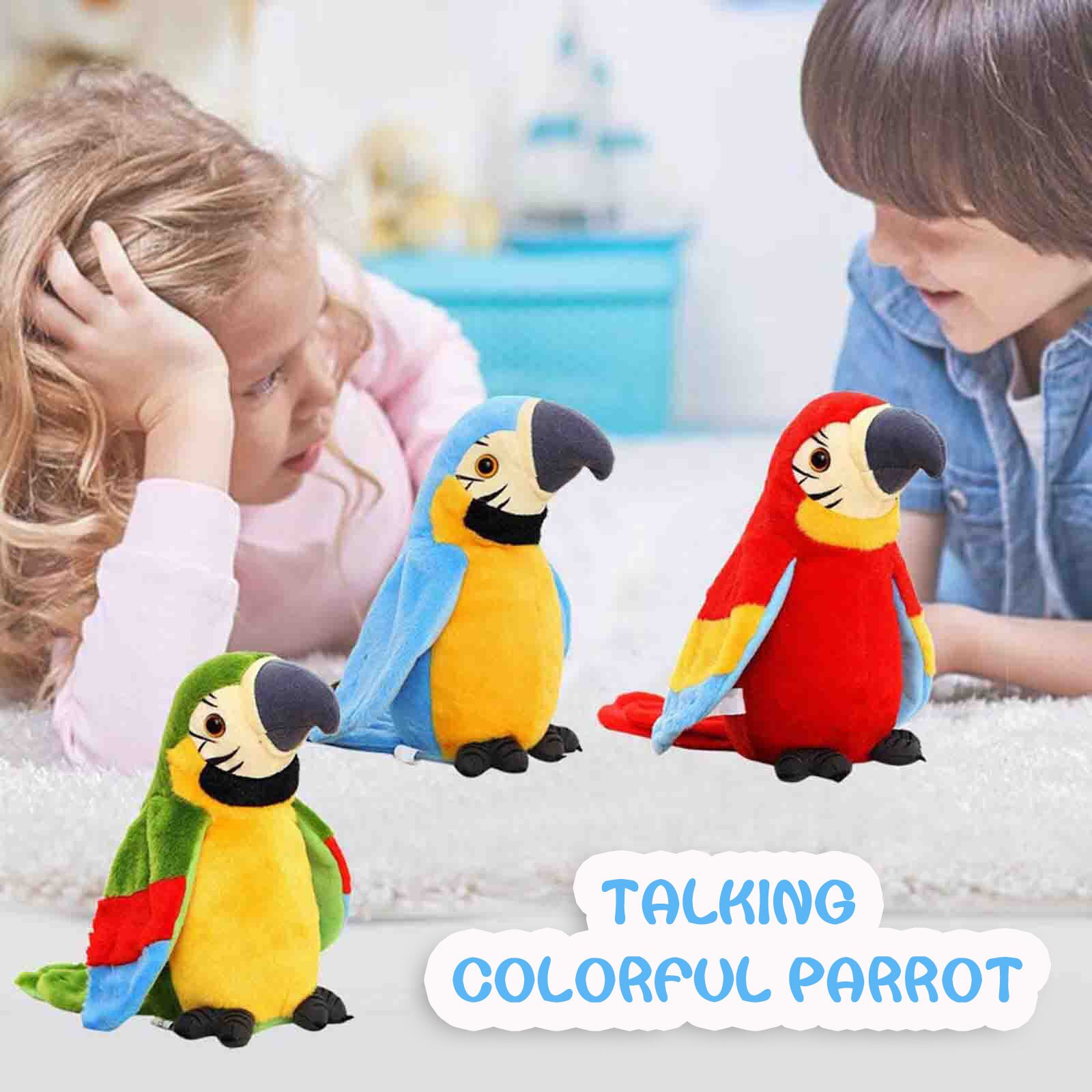 Vogel Plüsch Spielzeug Aufnahme Und Lernen Zu Sprechen Mit Bunte Vogel Elektrische Plüsch Spielzeug Aufnahme Plüsch Kissen freundlicher