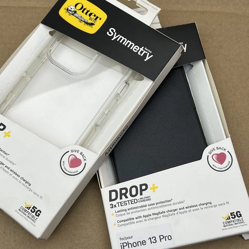 Ekstra kraftig originalt commuter-serie otter armor box-deksel til iphone 16 15 pro max 14 pro max 13 mini 12 11 robust beskyttelsesdeksel