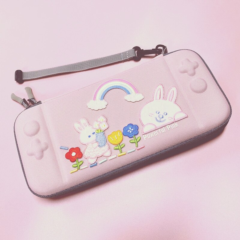 Variopinto sveglio Sacchetto di Immagazzinaggio Per Nintend Interruttore NS NS Interruttore Console di Gioco Accessori Kawaii Viaggio di Trasporto Del Sacchetto Custodia Protettiva: C