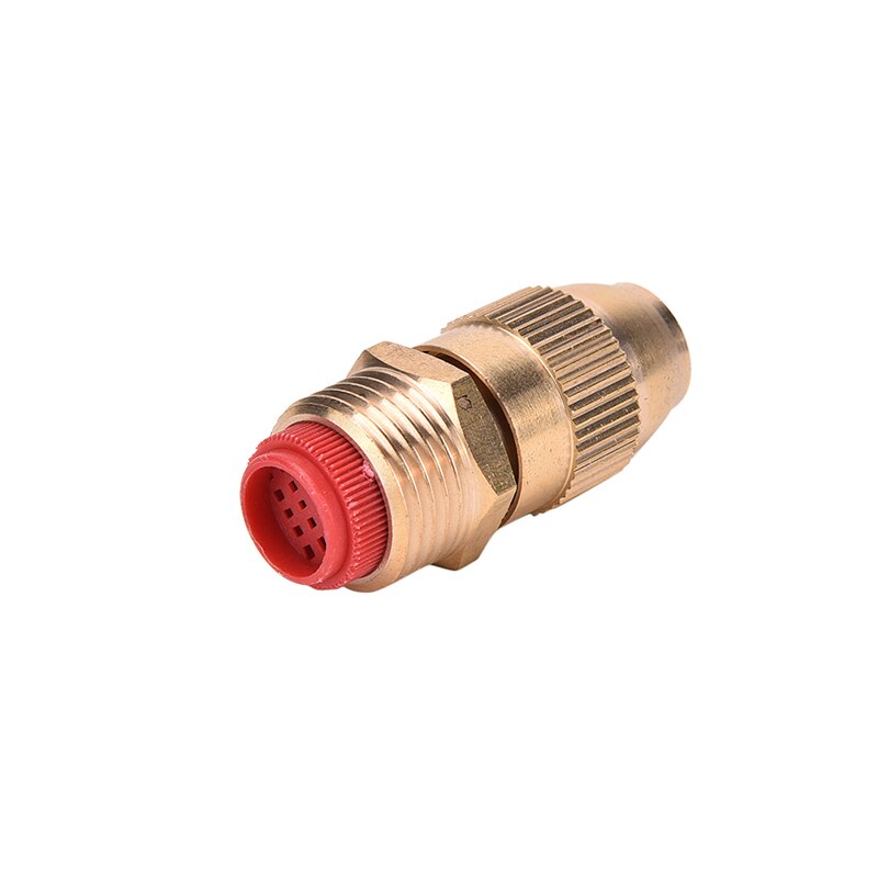 High Pressure Brass Misting Nozzles Fogging Spray Head Outdoor Hexagon 1/2" Threaded Garden Lawn Sprayer Nozzle Micro Irrigation