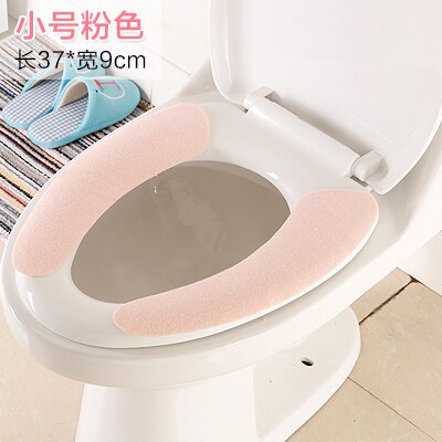 1 pc Pasta Wc Mat Universele Waterdichte Toilet Seat Cover: S Pink