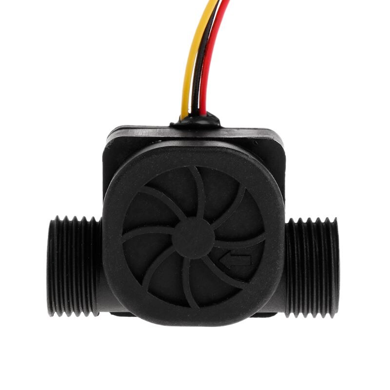 Capteur de débit d&#39;eau G1/2 1-30L/min DC5V, débitmètre, capteur de débit Hall, contrôle de l&#39;eau, compteur 1,75mpa pour Arduino