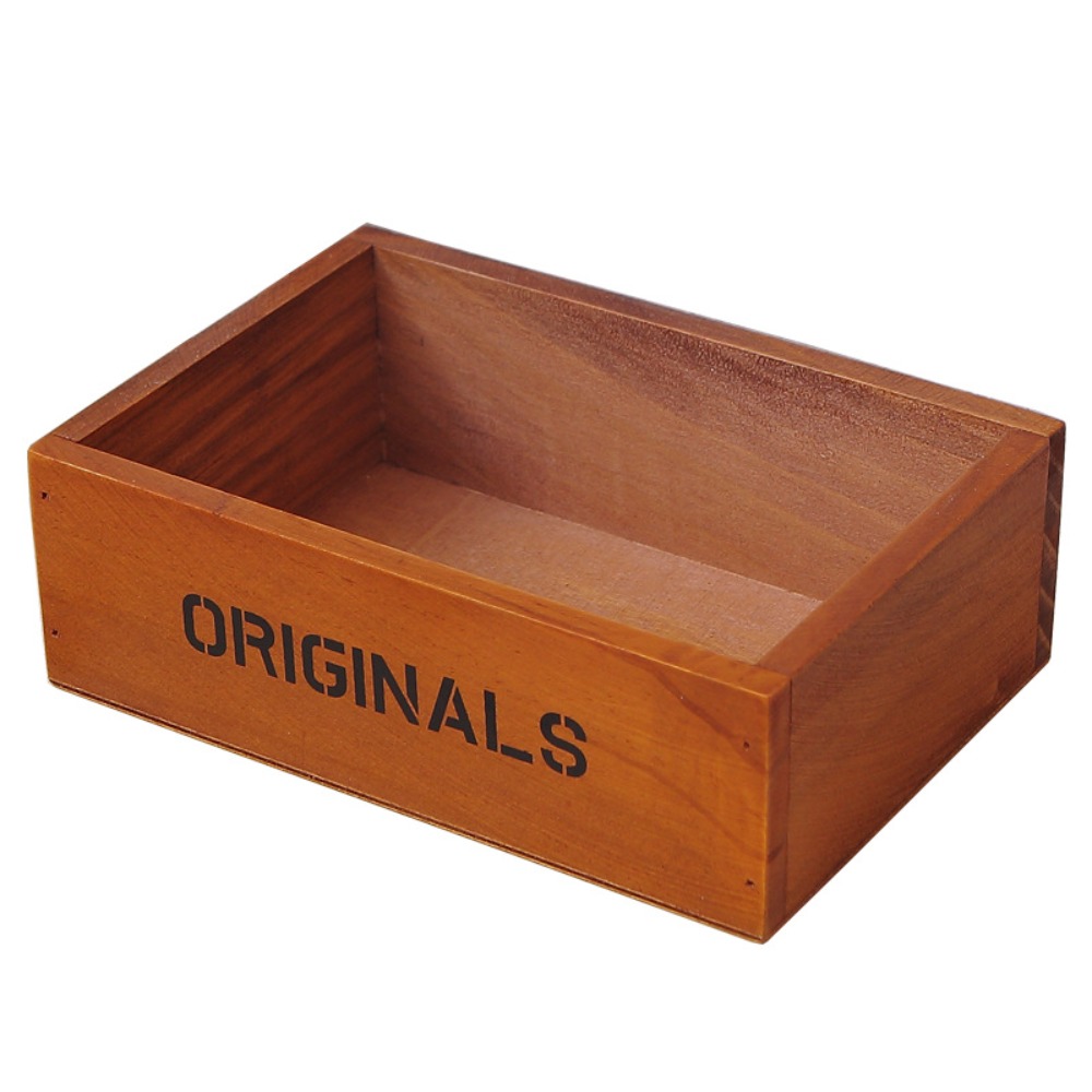 Kosmetische Kleinigkeiten Organizer Holz Aufbewahrungsbox Multifunktions Rechteckige Kosmetikbox exquisit tragbare Schmuckschatulle Nachtisch: verrotten