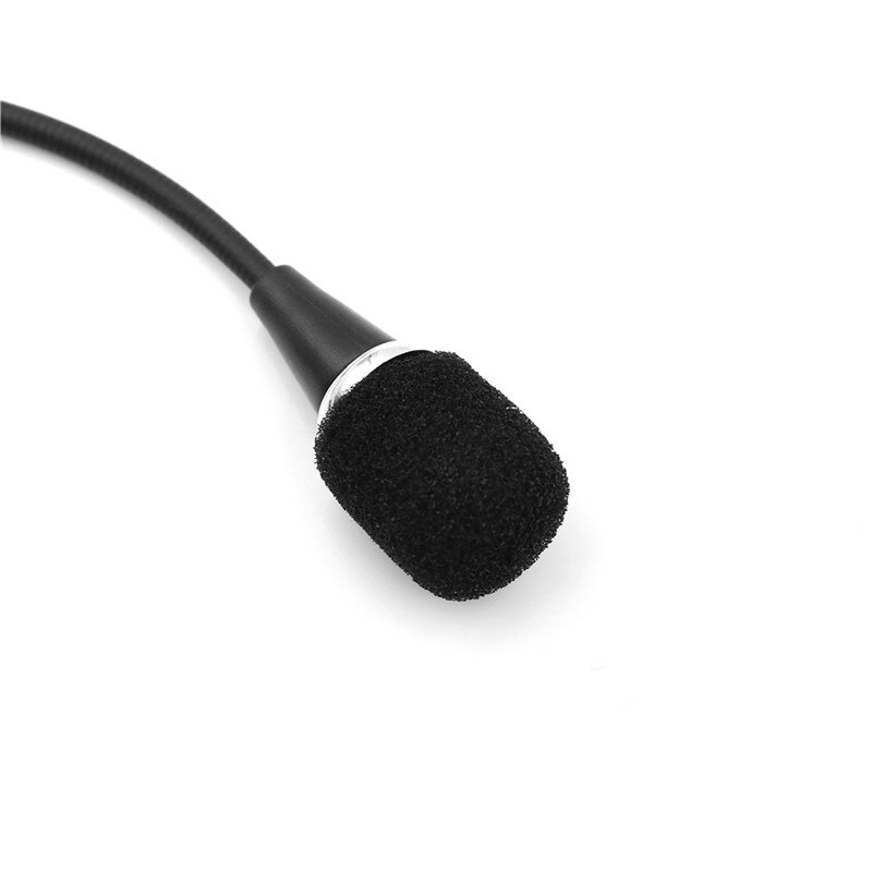 Besegad Flexible Mini 3.5mm Jack Plug Wired Audio Microphone Mikrofon Microfone Mic for Computer Laptop Notebook Tablet PC Skype