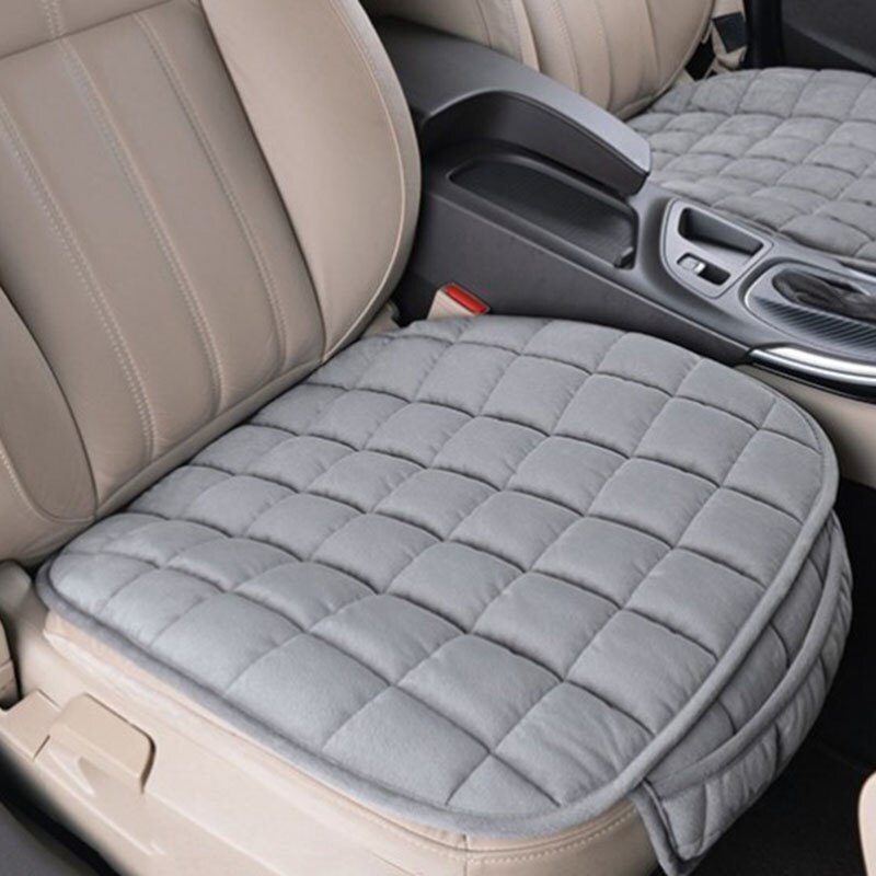 Auto Bekleding Winter Warm Zitkussen Anti-Slip Universal Front Stoel Zetel Ademend Pad Voor Voertuig Auto seat Protector
