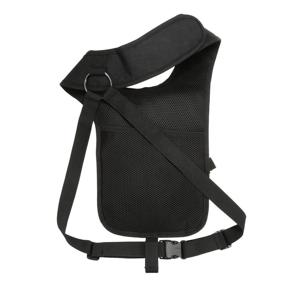 Funda de pecho táctica oculta multifuncional para hombre, bolsa de almacenamiento de hombro de nailon antirrobo para caza al aire libre