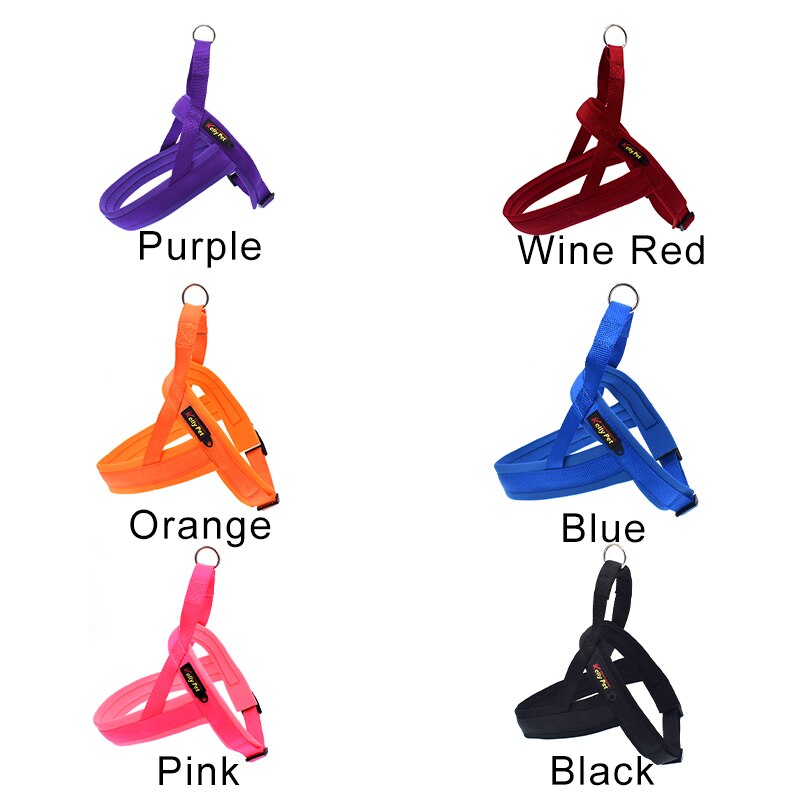 Nylon Hond Borst Harnas Met Tractie Riem Kraag Verstelbare Kleine Medium Grote Huisdieren Outdoor Strap Honden Benodigdheden Voor Animal
