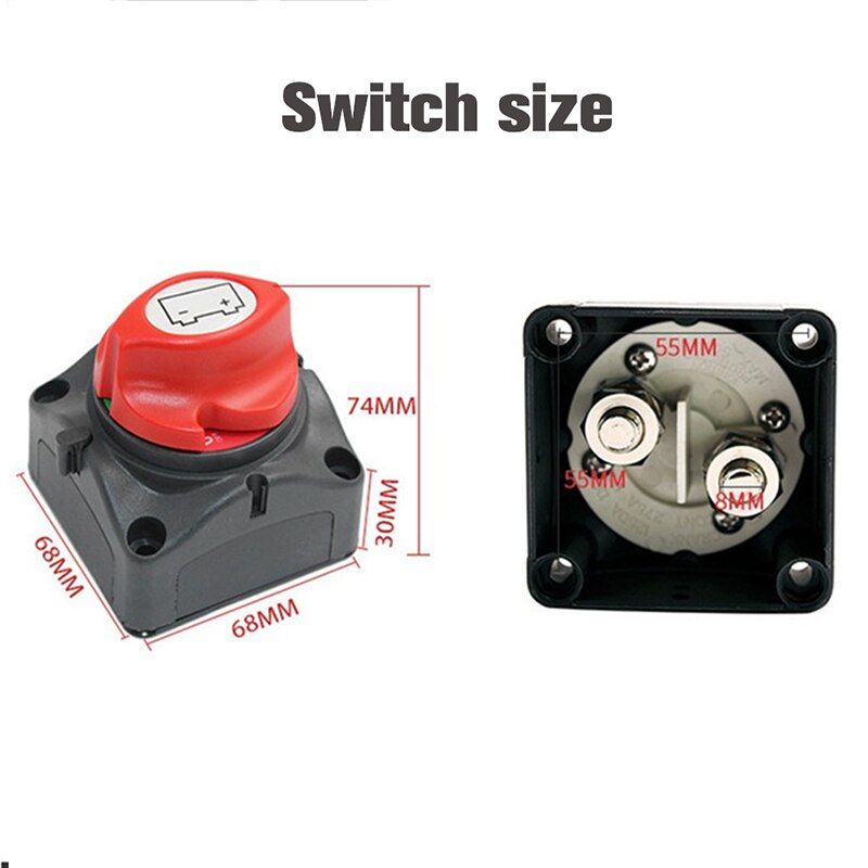 1Pc 22Mm Auto Modificatie Motor Start Power Schakelaar Contactslot 12V/24V