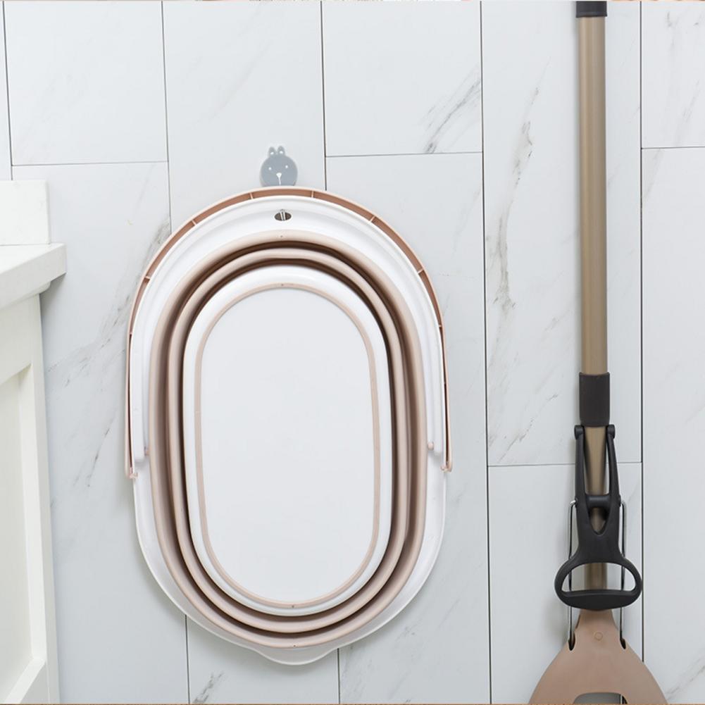 Portable Folding Car Wash Bucket Household Large Rectangular Thickened Plastic Storage Bucket Folding Foldable Mop Water Mop Buc