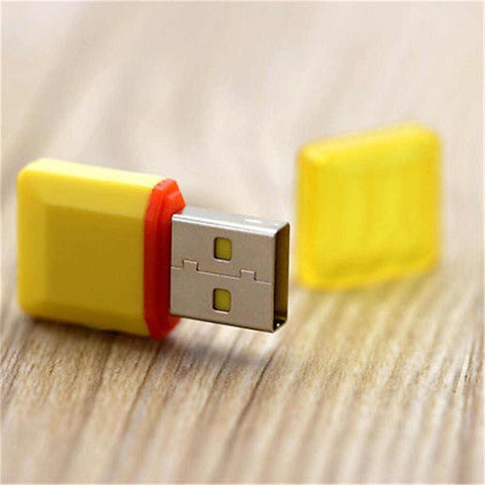 USB 2.0 Micro SD SDHC TF Flash Memory Card Reader Mini Adapter für Laptop