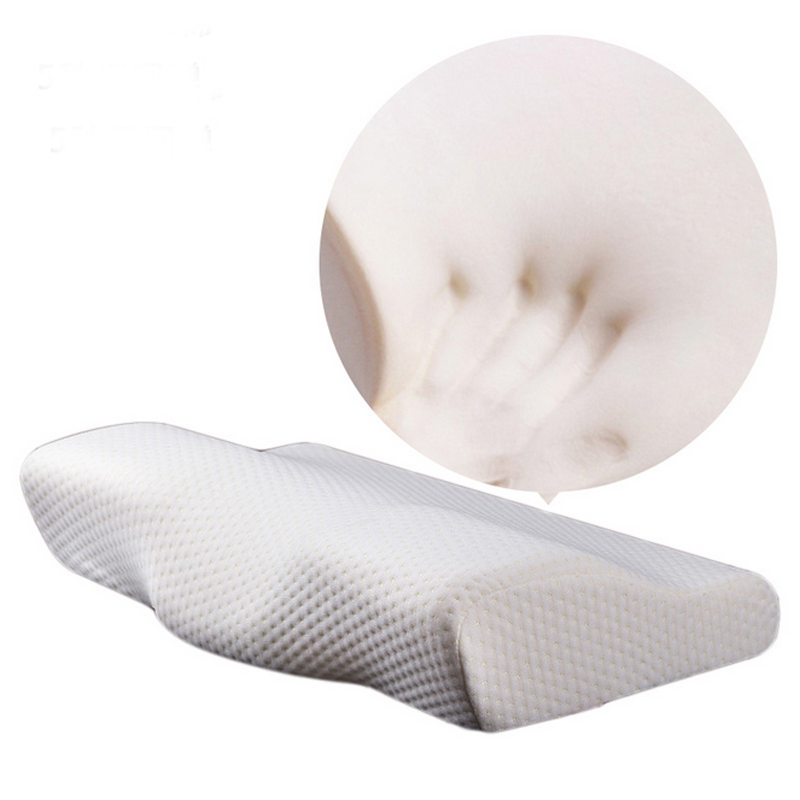 Ortopedisk nakkepute memory foam pute for søvn livmorhalsputer konturert ortopedisk memory foam pute for nakkesmerter
