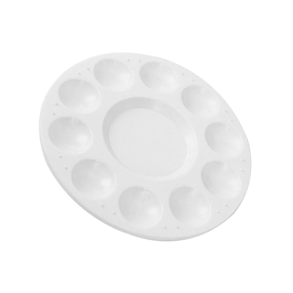 36 Pcs Paint Tray Palettes Plastic for DIY Craft Art Painting (White)