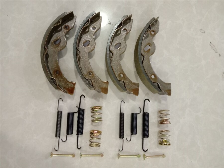 Brake Shoes &amp; Spring Kits For EZGO GAS 1997-UP Electric &amp; Gas MEDALIST