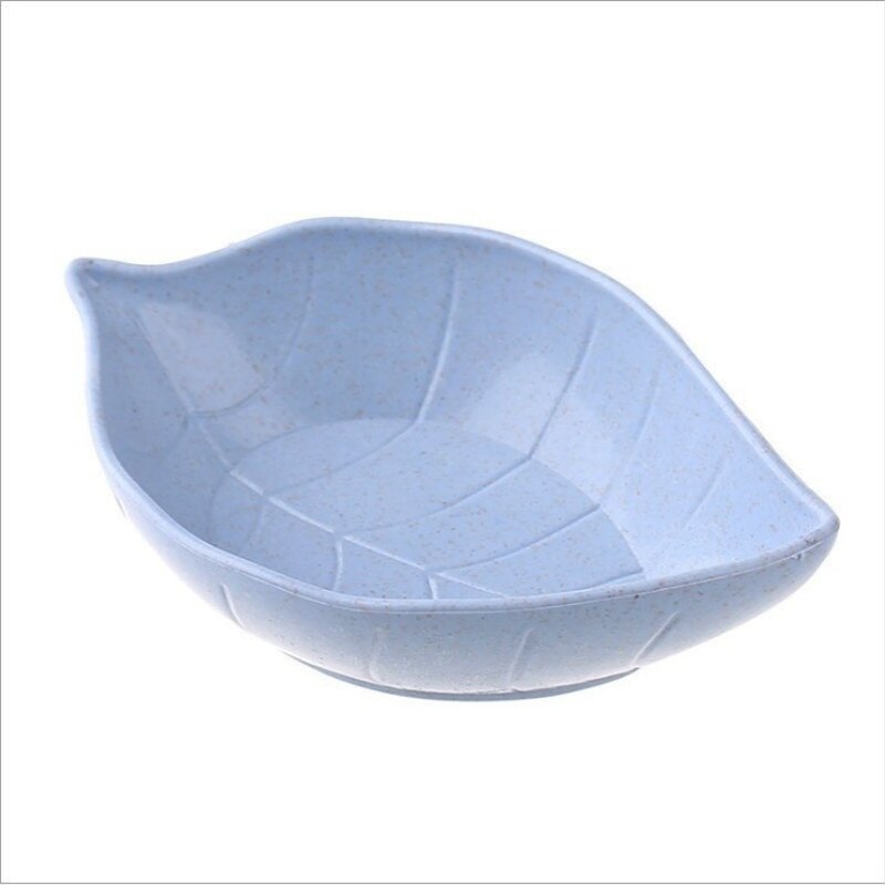 Brand Kitchen Food Sauce Dish Sauce Seasoned Mustard Wheatgrass Bowl sauce Saucer Small vinegar taste board snack plate @2: A 1pc blue