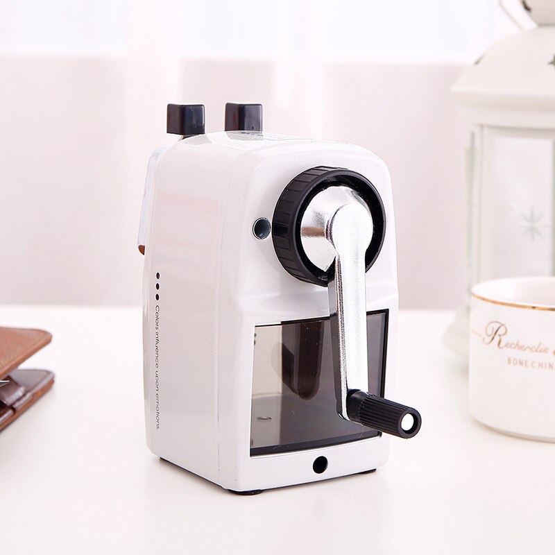 -selling Full Metal Shell Hand-cranked Pencil Machine Hand Mechanical Pencil Sharpener Student School Office Stationery