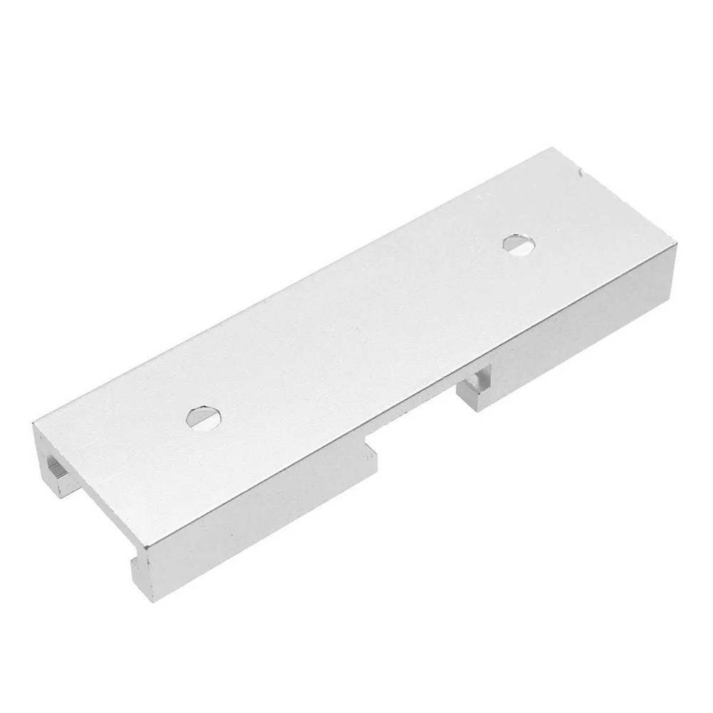 80mm T-Slot Slot Connector Durable Practical Furniture T-track Rail Aluminum Woodworking Slides Miter Jig Mechanism Fixture Tool
