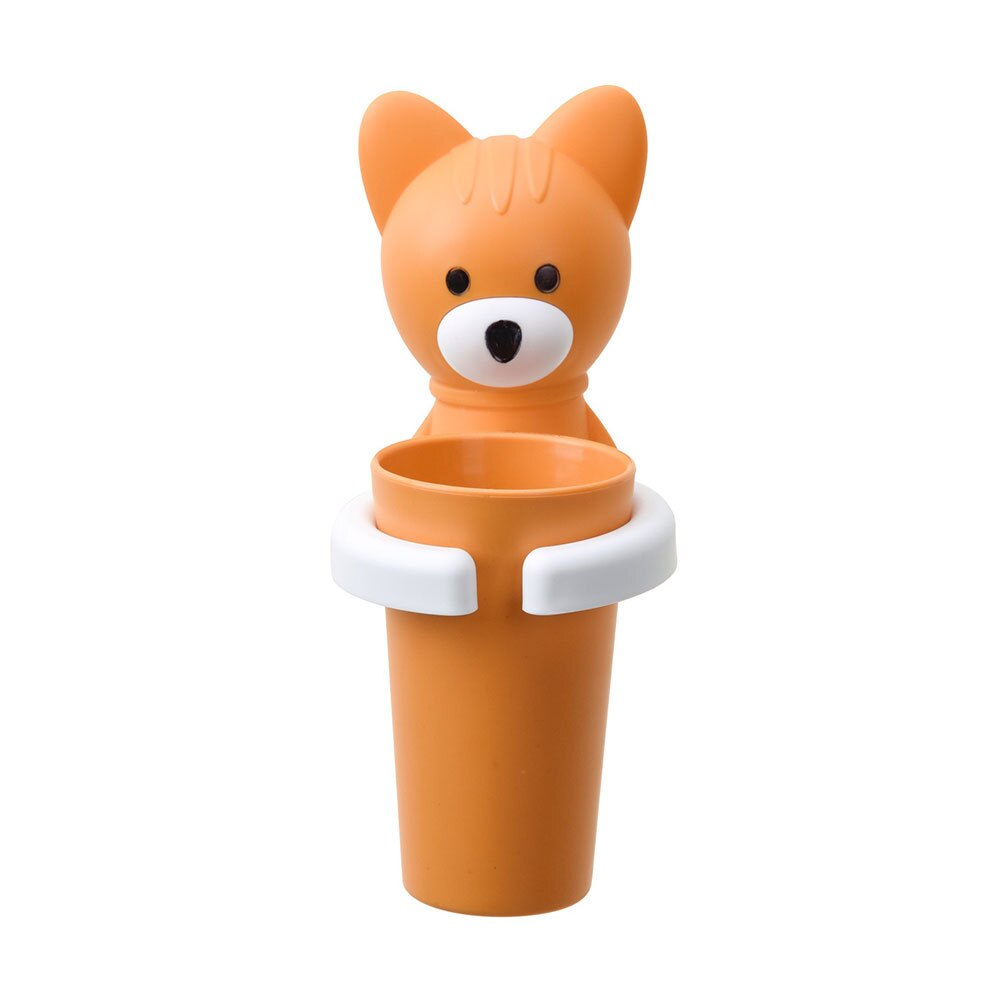 Kreative Saugnapf Zahnbürste Halfter Baby freundlicher freundlicher Zahnbürste Saugnapf Nette Ebene Giraffe Schwein Zahn Pflege Tasse