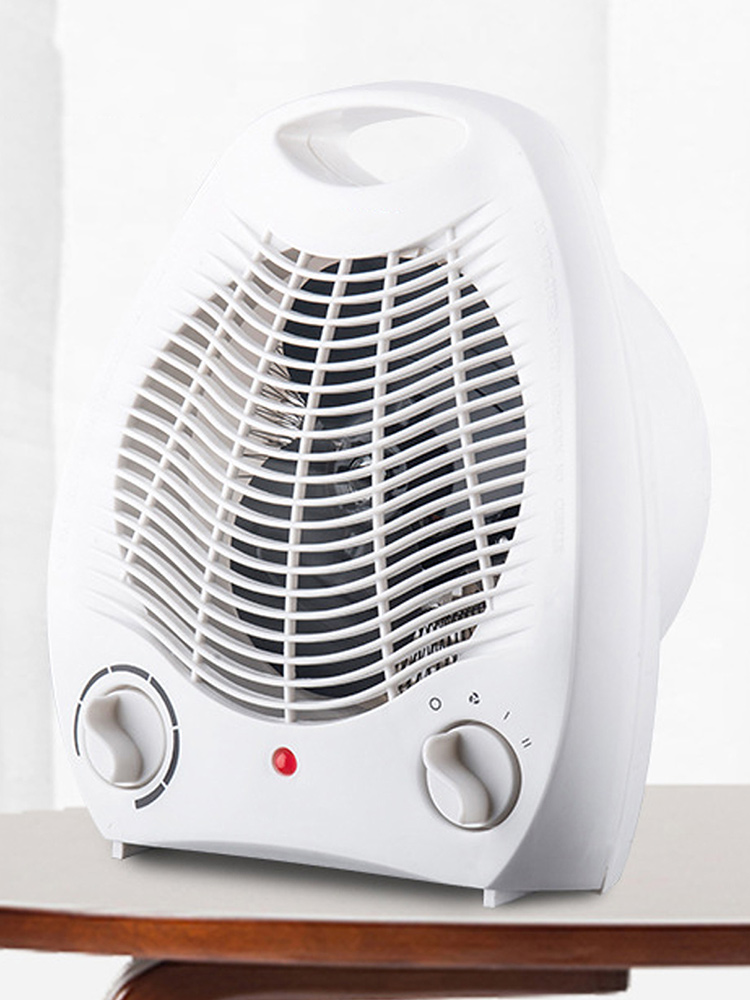 Portable Electric Heater Fan Space Heater With 2 Heating Levels Indoor Use Household Wall Handy Heating Stove Radiator Warmer