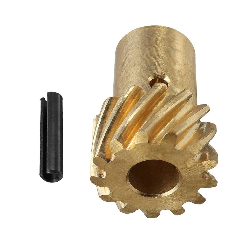 Car Cam Gear Shaft Roller Cam Bronze HEI Distributor Gear 0.491inches Shaft Small Big Block For SBC BBC Chevy