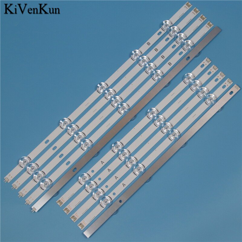 LED TV rétro-éclairage bande lampe pour LG 49LF580V 49LF6200 49LF620V 49LF6400 49LF6450 49LF6500 INNOTEK DRT 3.0 49 barres HD lentille Kit LED