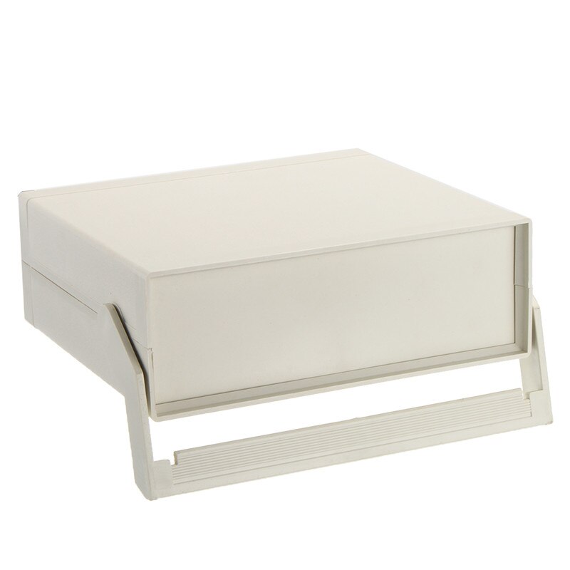 200x175x70mm White Electronic Plastic Project Box Shell Waterproof Enclosure Instrument Case With Handle DIY Electrical Supplies