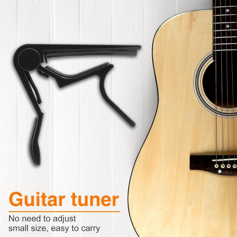 Aluminum Alloy Guitar Capo Quick Change Tuning Clamp for 6 String Electric Classical Acoustic Guitar Musical Instrument Accessor