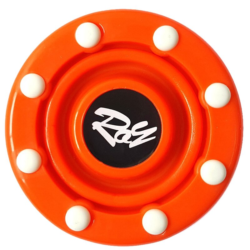 2 sztuk hokej na lodzie Puck kryty Polak rolki piłka hokejowa dobrej jakości piłka hokejowa s sprzęt sportowy ulica/wałek hokej Puck: Pomarańczowy