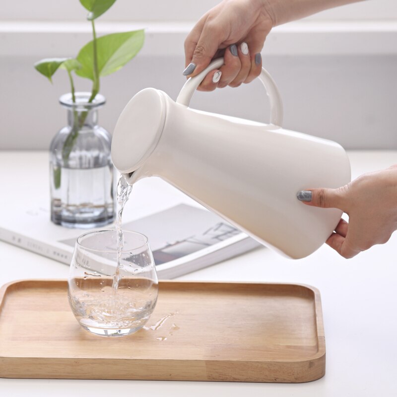 1100ML Water Jug Office Lemonade Pitcher Cold Water Jar Tea Pot Heatproof Beverage Drink Dispenser Drinkware Tea Kettle