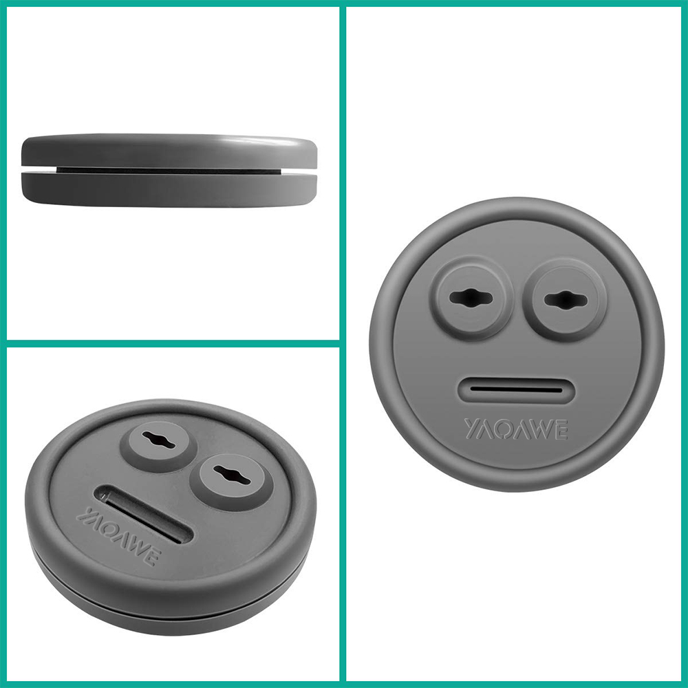 6-Pack Probe Grommet for Grill, Compatible with Weber 85037 Smokey Mountain Cookers, and Other Grills DIY Sensor Ports