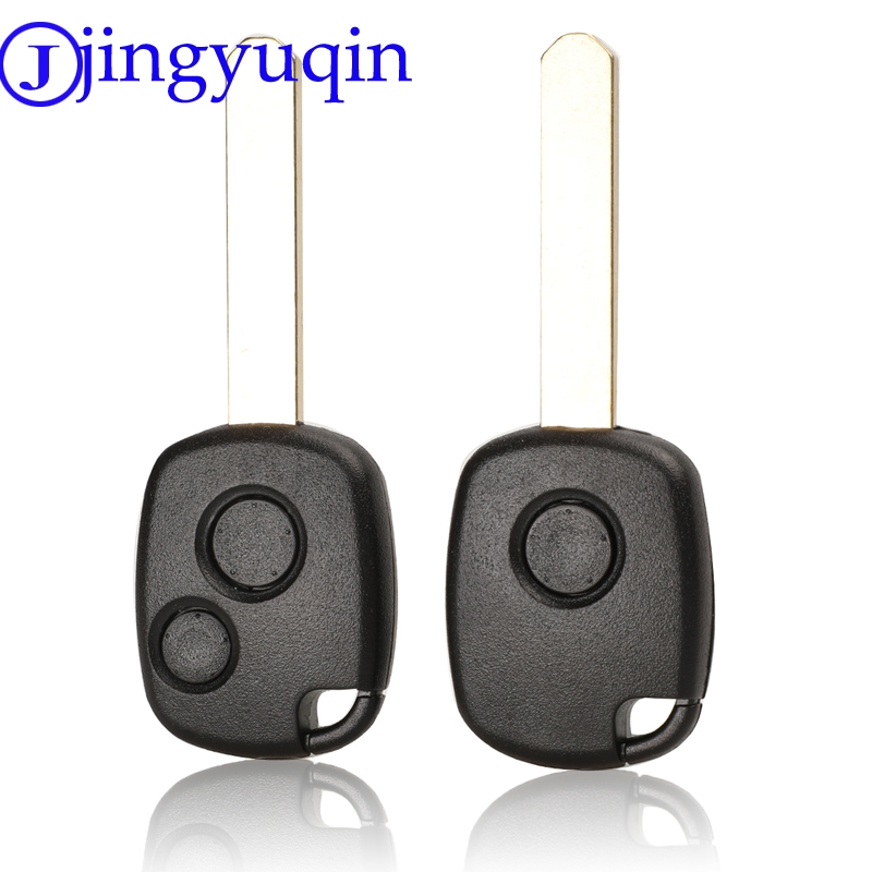 Jingyuqin 1 Knoppen Afstandsbediening Leeg Autosleutel Shell Case Cover Fob Voor Honda Odyssey Ongesneden Blade