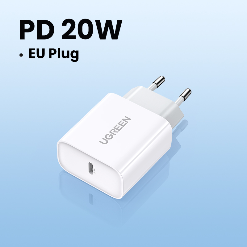 UGREEN PD Ladegerät 20W QC 4,0 QC 3,0 USB Typ C Schnelle Ladegerät Schnell Ladung 4,0 3,0 QC für iPhone 13 12 Pro Xs 8 Xiaomi Telefon Ladegerät: Uns