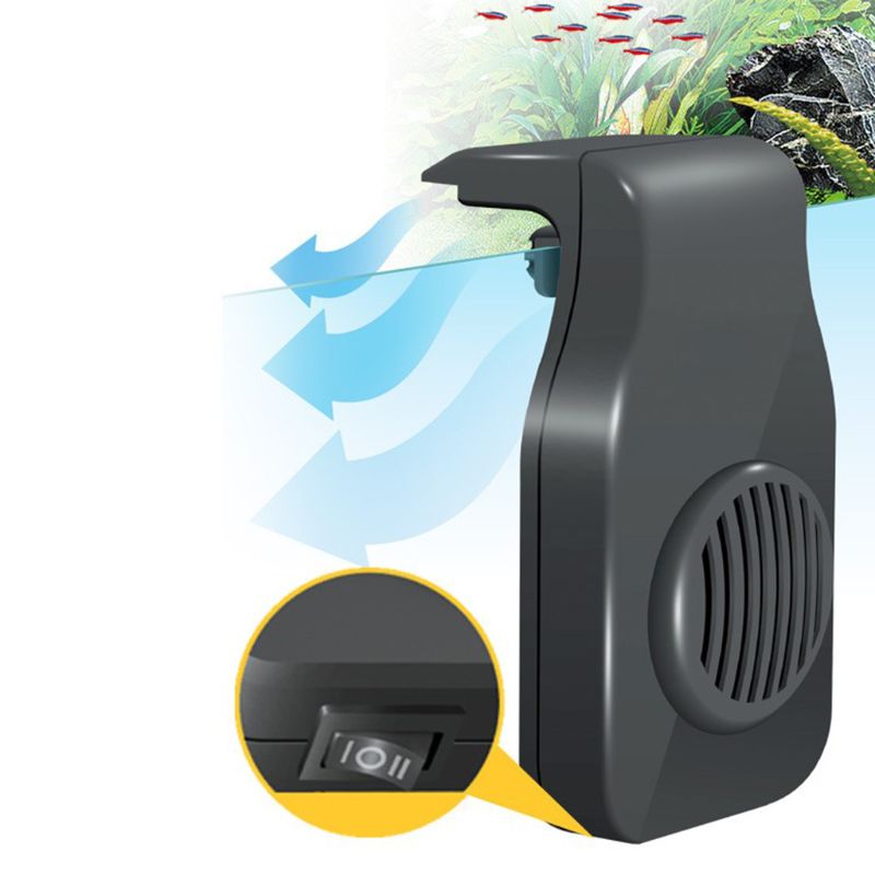 Usb Lading Mini Aquarium Koelventilator Low Noise Fish Tank Hang On Koelventilator Water Plant Koeler Temperatuurregeling Marine aquar